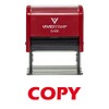 Vivid Stamp Copy Self Inking Rubber Stamp - Medium -
