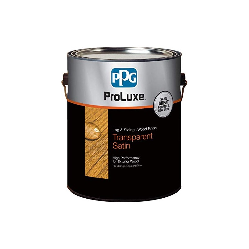 PPG ProLuxe Log and Siding Wood Finish, 1 Gallon, 005