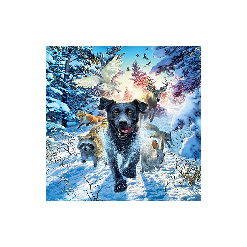 Ceaco - Mark Fredrickson - Black Lab Puzzle - 550