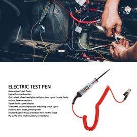 Probador de Corriente Automotriz, 6 a 48 V Probador de Circuito para Automotriz, SUV