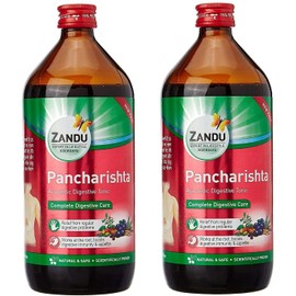 Will and Weaves Pancharishta 450 ml Pack of 3 by Zandu Digestion Ayurvedic Digestive Health Tonic Herbal