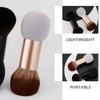 Healeved 1pc Dual-ended Makeup Brush for Loose Powder and Blush