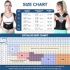 NormXinRui Adjustable Back Posture Belt, Posture Corrector for Women and