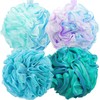 Juego de 4 Esponjas de Baño Extra Grandes de 75g