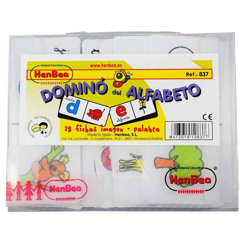 HenBea 837/E "Abc" Domino Game in English