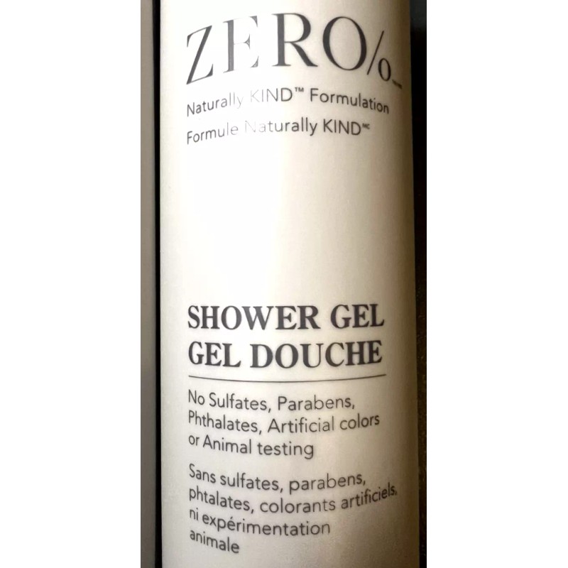 Gilchrist & Soames Zero% SHOWER GEL Made for Hilton Hotels,