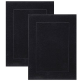 Betz Set of 2 Bath Mat Bath Mat Bath Rug Shower Mat Terry Cloth Size 50 x 70 cm 100% Cotton Premium Quality 650 g/m2, 50 x 70 cm