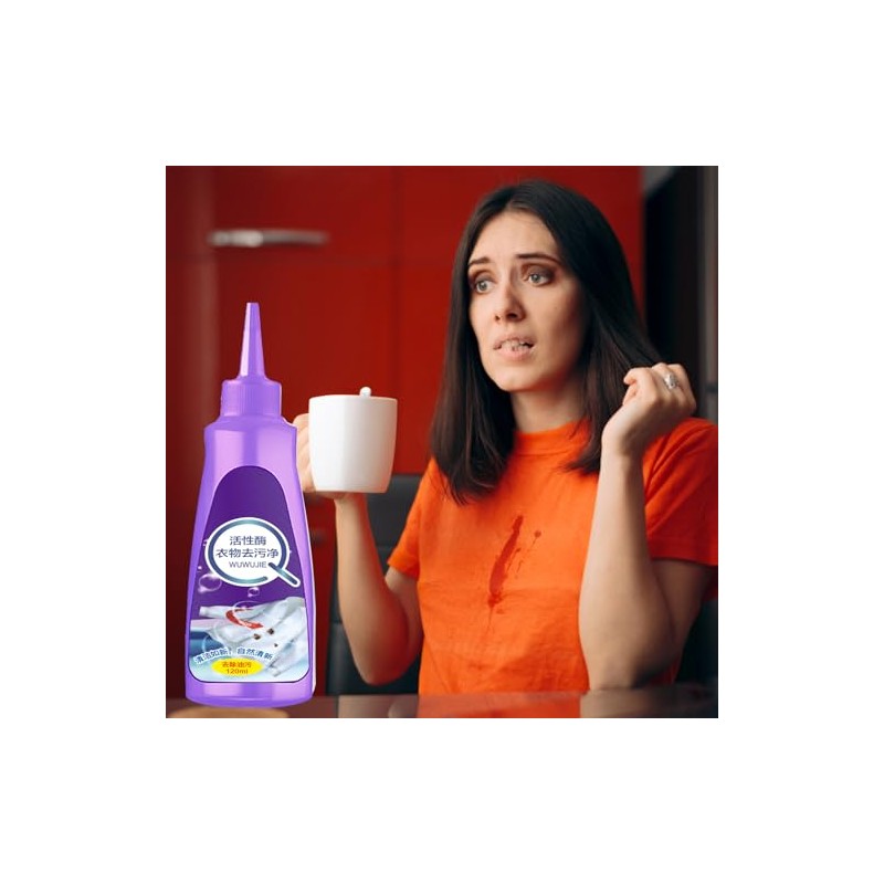 Manchas difíciles Ropa - Telas | 120ml Quitamanchas Instantáneo Sin