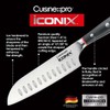 CUISINE::PRO® iconiX™ Try Me Santoku Knife 12.5cm/5" White