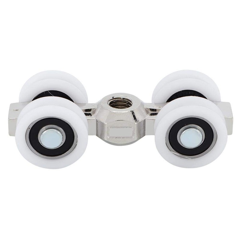 Duokon Shower Door Rollers Sliding Door Rollers 4 Wheels 150kg