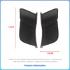 Motorcycle Rear Tail Spoiler Wing Fairing,ABS Carbon Fiber, Compatible with