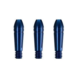Mission Titan Fox Blue Titanium Aluminium Dart Shafts - 3 Replacement Tops Only