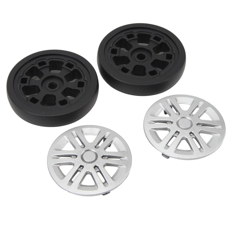 4 Pcs Suitcase Replacement Wheels Silent Rolling Universal Luggage Wheels