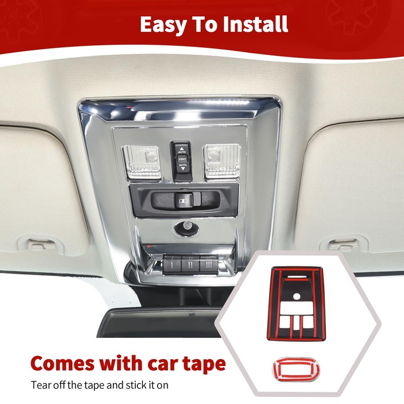 JOSHELA for RAM Overhead Console Dome Light Cover Trim for