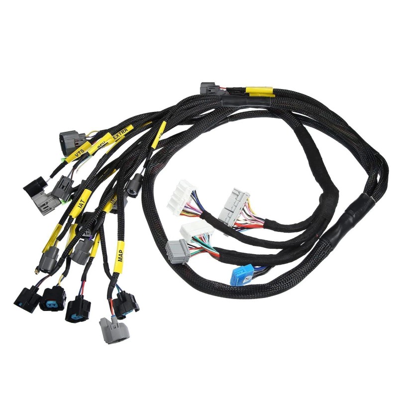 Unbranded Tucked Engine Wire Harness For 1992-2000 Honda Civic Integra