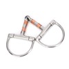 Stainless Steel Dee Bit Snaffle Horse Tool Accessories Mouth with