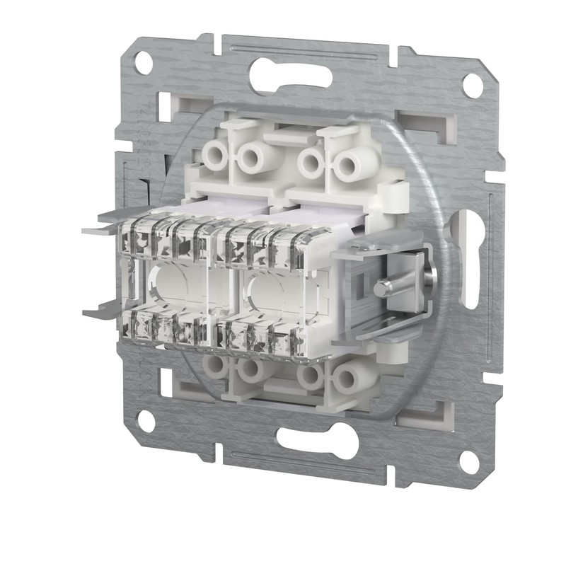 Schneider Electric Asfora EPH4870121D RJ45 Cat.6e Flush-Mounted 2-Way Network Socket