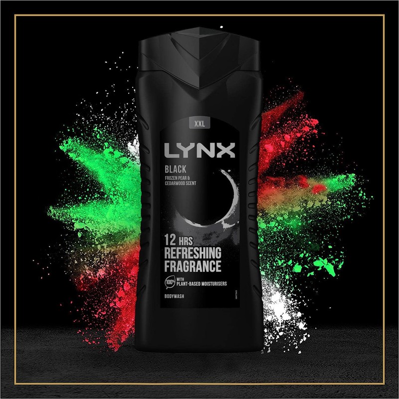 Lynx Lynx Black Shower Gel, 500ml