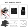 Ronybuy Dual Electric Fan Relay Kit 40 AMP Automotive Relay