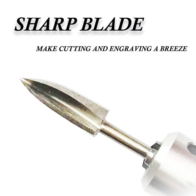 Wood Carving Drill Bits Set Tools, 5 PCS HSS Engraving