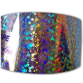 Bird-X Irri-Tape Holographic Iridescent Foil Bird Scare Tape, 2" x 500ft Length