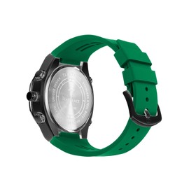 TEARTRACE Men's Watch Analog-Digital Chronograph Waterproof Sport Watch Calendar Date Luminous Alarm Casual Work Hiking Running Wrist Watch with Second Hand and Silicone Strap