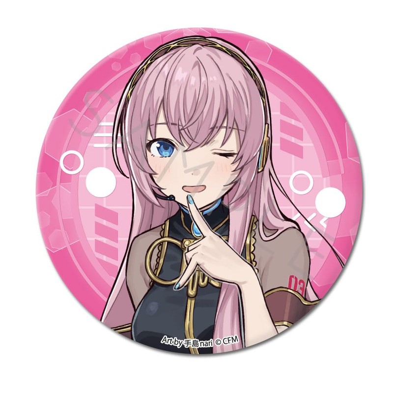 Hatsune Miku & Pear Pro Characters Round Can Badge 3.0