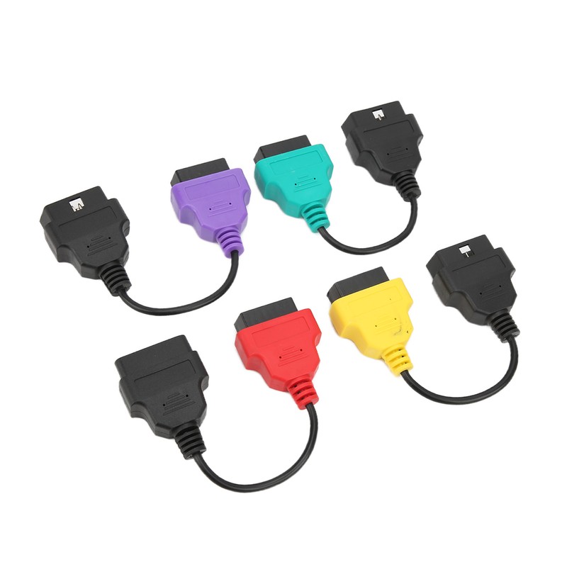 4pcs OBD2 Scanner Cable Adapter Diagnostic Connector Car Scan Tool