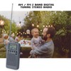AM/ FM Decoding Digital Radio 2 Band 8UV Stereo Radio