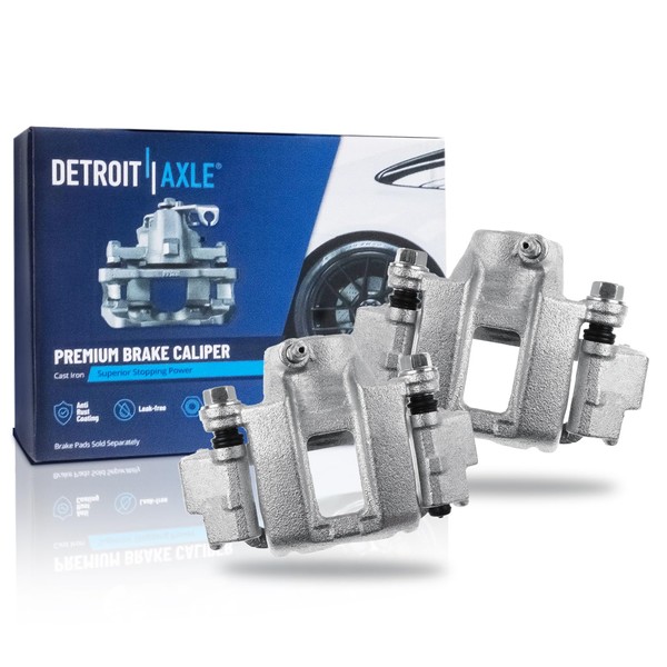 Detroit Axle - 2 Rear Brake Calipers for 2010-2022 Toyota