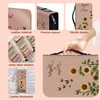 TWINKLEMON Bible Cover Case with Tabs and Bookmark, Leather Sunflowers