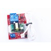KNACRO AC 110V 2-Channel 10A Self-Latching Relay Module One-Button Bistable