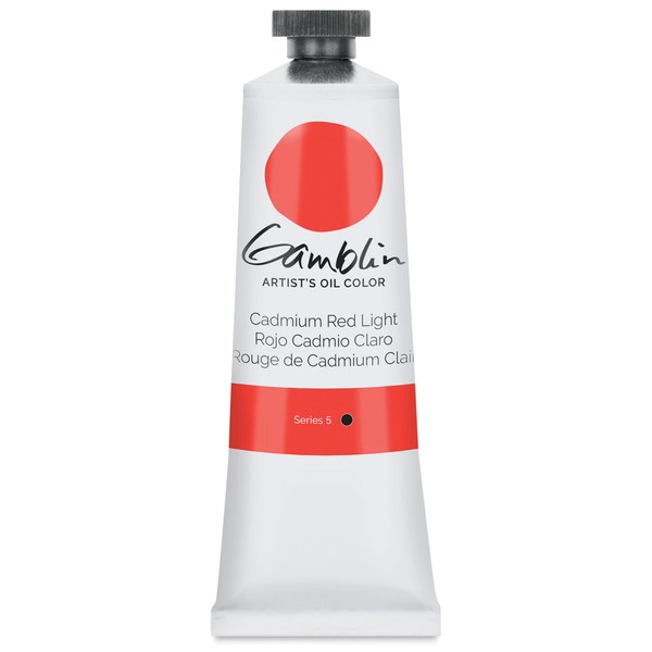 Gamblin Artist Oil 37Ml Cadmium Red Lt
