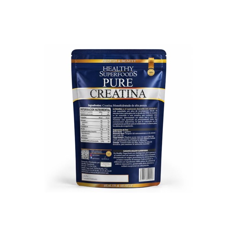 Creatina Ultra Pura 1kg 200 Servicios | CREATINA ULTRA PURA
