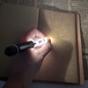 Glovion LED Light Pen, Lighted Ballpoint Pen Penlight for Nighttime