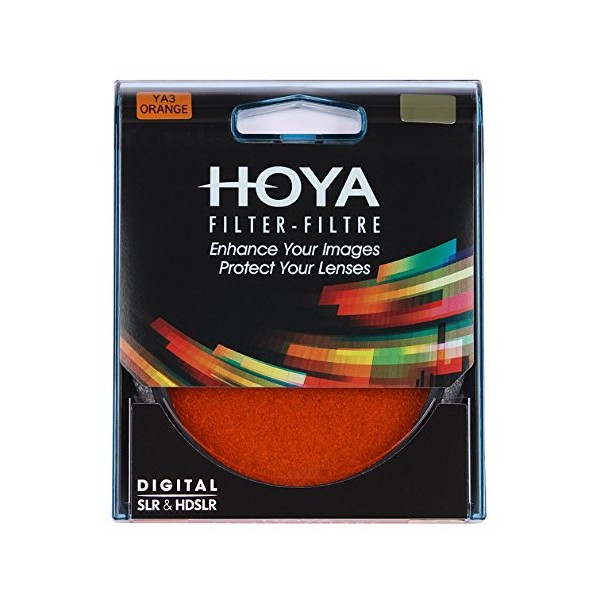 Hoya 55 mm HMC YA3 Round Filter - Orange