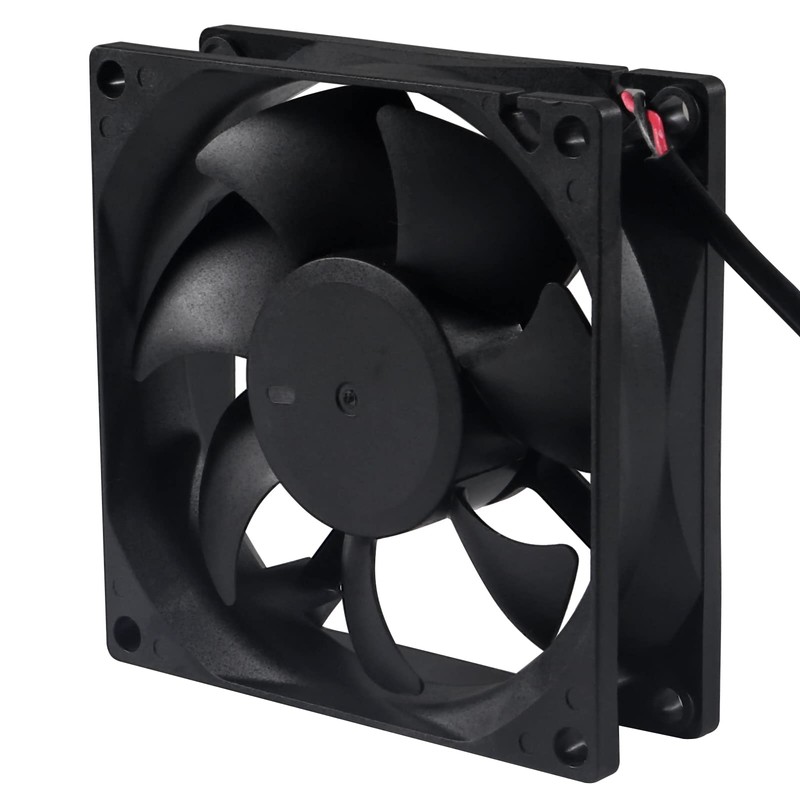 2PCS 80mm USB Fan 5V Brushless 8025 80x25mm for Cooling
