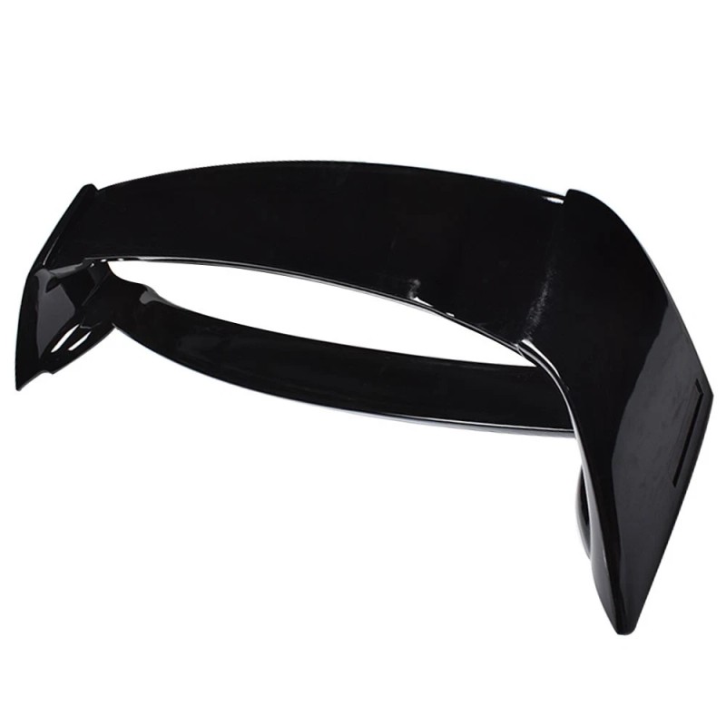 munirater Rear Trunk Spoiler Wing Lip Black ABS Plastic For