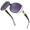 SIPHEW Women's Polarised Oversized Elegant Classic Sunglasses Women Oversize with