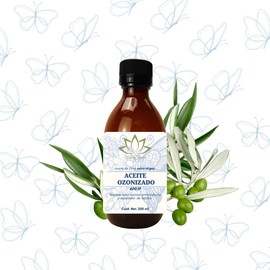 Aceite Ozonizado 600 IP regenera la piel antioxidante, disminuye arrugas, revitaliza, regenera, hidrata y suaviza la piel. (250 ML)