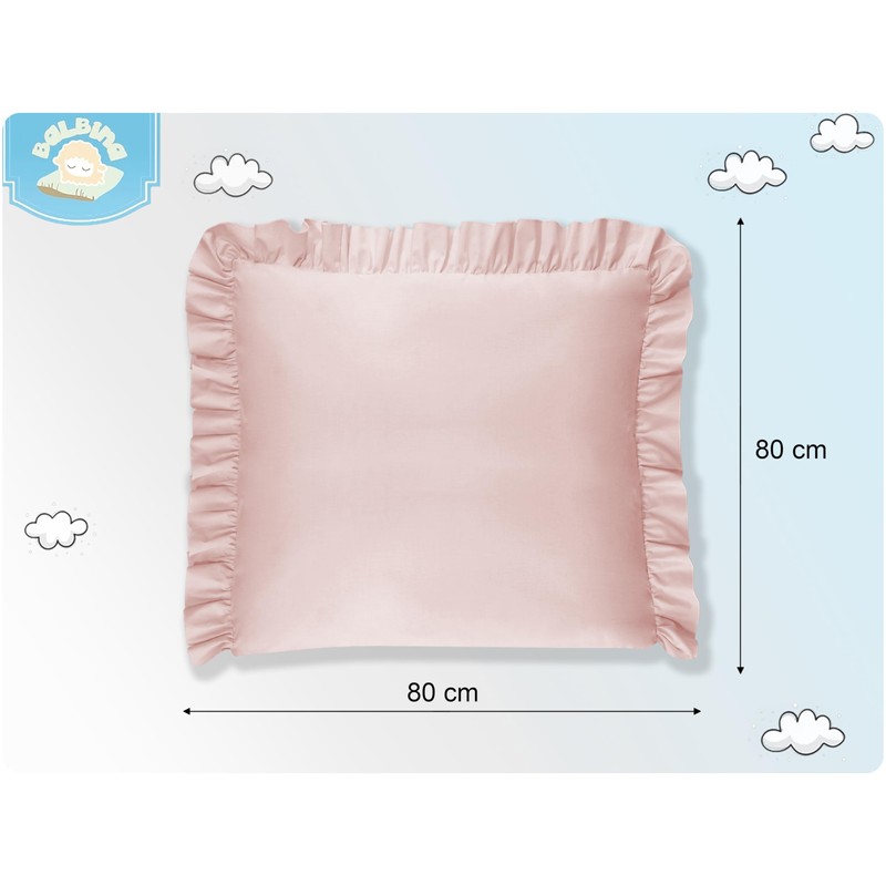 Balbina Pillowcase 80 x 80 cm for Children and Babies,