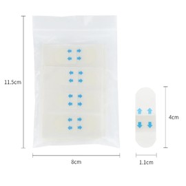 ZUJIACUN 120pcs invisible facial pull band, invisible waterproof mask, instant makeup mask tool, hides female facial line smoothing and tightening band, wrinkles and loose skin reduce tight skin