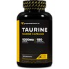 Primaforce Cápsulas de taurina de 1000 mg (180 cápsulas), suplemento