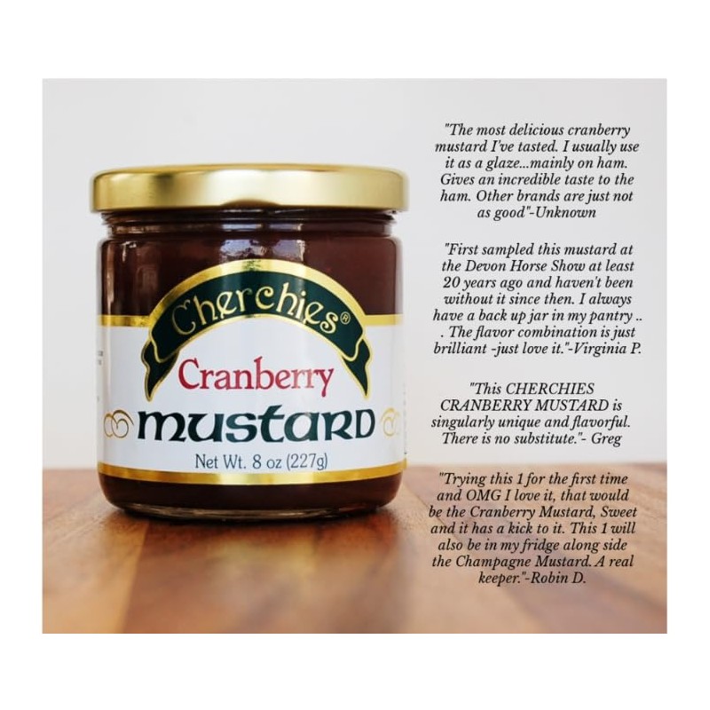 Cherchies Cranberry Mustard