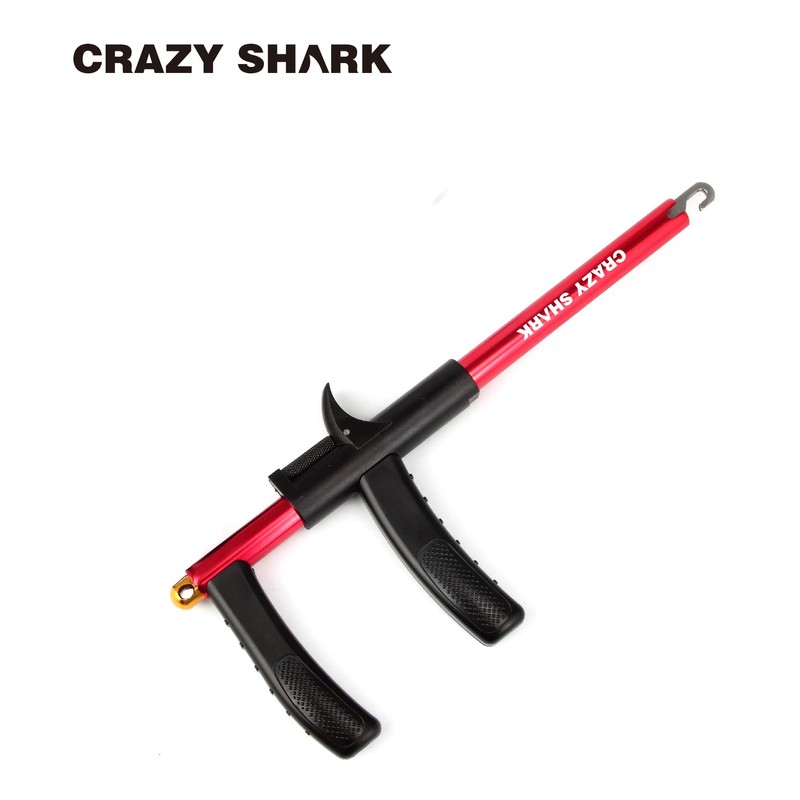 Crazy Shark Hook Remover Aluminum Fish Hook Remover Extractor 9.6in