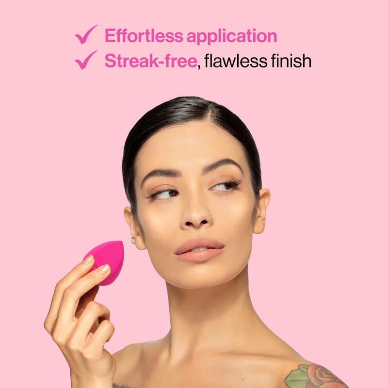 wet n wild Makeup Sponge - Low Product Absorption for