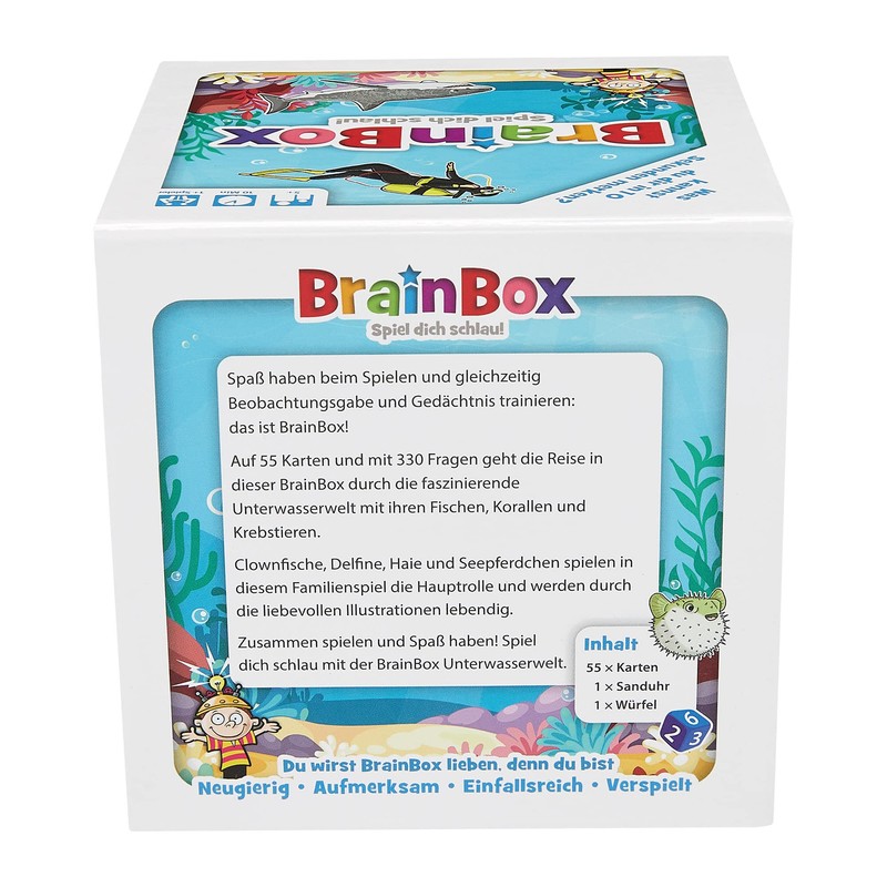 Quiz game for children aged 4 and over