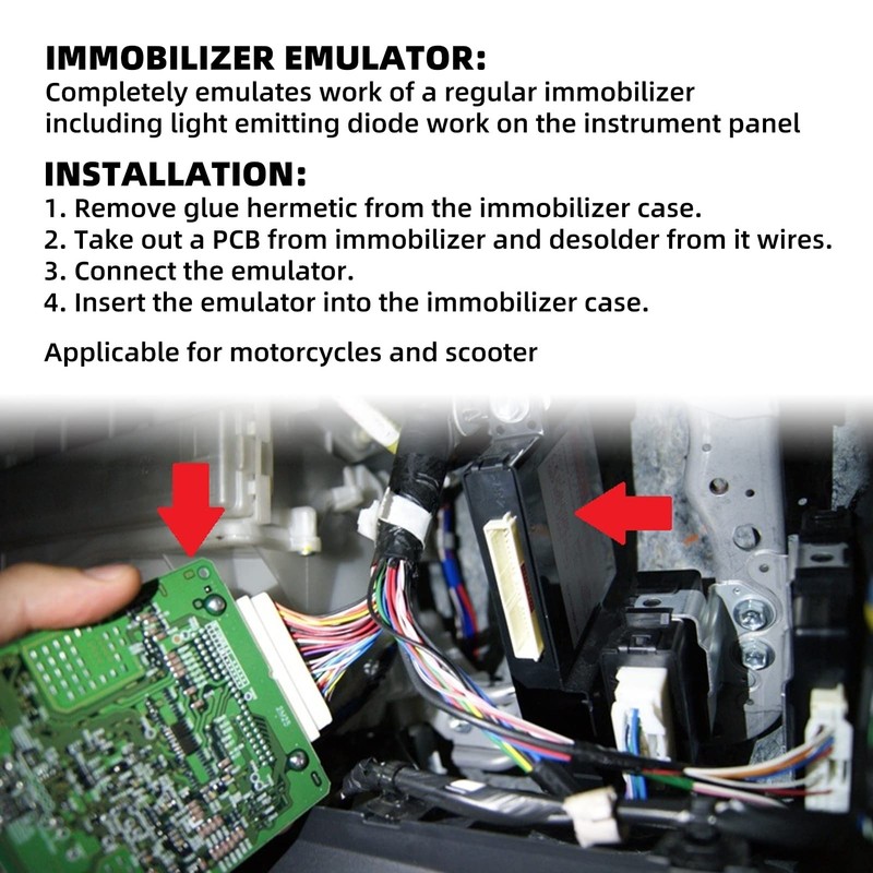 Immobilizer Bypass Emmulator Full Chip Immo Emulator Car Key Programmer