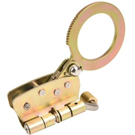 WELKFORDER Fall Protection Rope Grab with 2.25 inch Connecting Eye Auto-Trail Double Locking Rope Grabs Fall Arrester Used with 5/8” Lifeline Rope for Construction, Climbing ANSI/OSHA Compliant