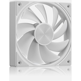 upHere 120mm Computer Case Fan with PWM 4-Pin Interface High Performance Cooling Low Noise for Enhanced PC Cooling White U3T1